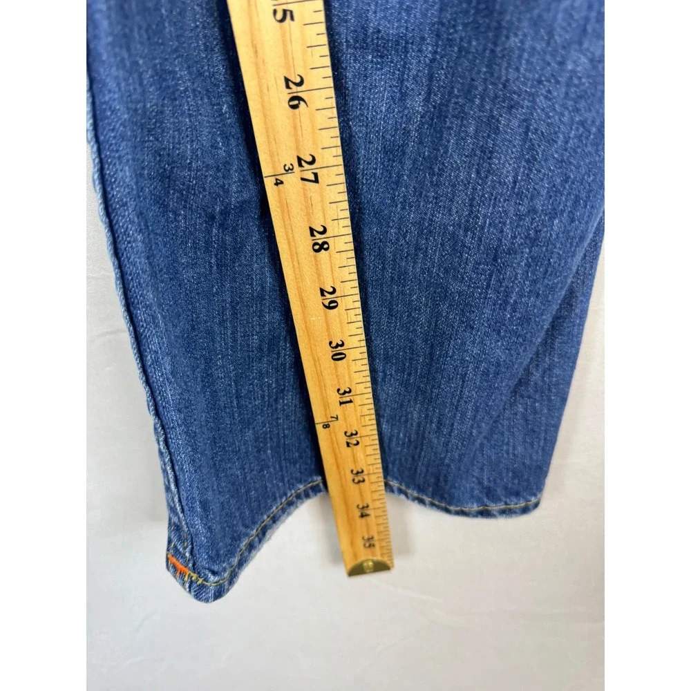 True Religion Mens Straight Leg Blue Jeans‎ Size 36X34 MDE8590N Made in USA